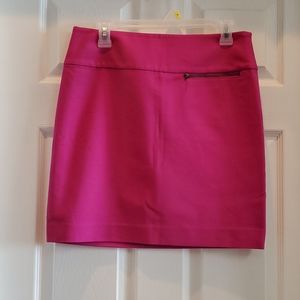 Ann Taylor Fuchsia Skirt SZ 4 NWT